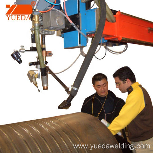 Pipe welding manipulator machine welding column and boom